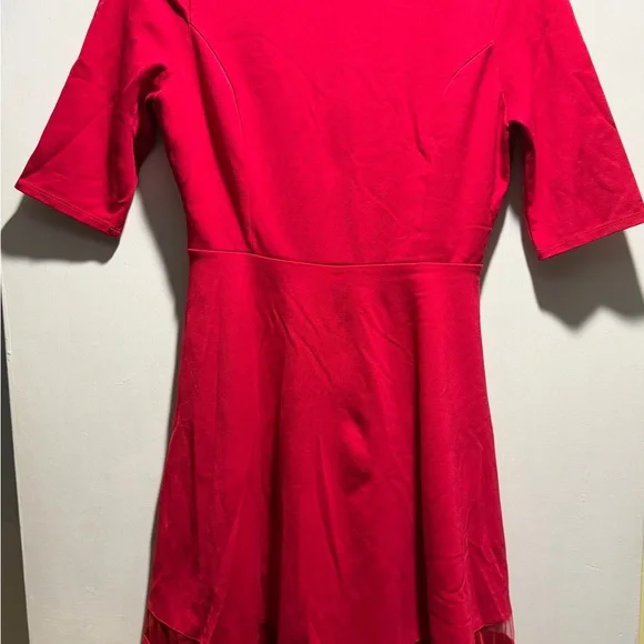 Lulu's Vibrant Red Midi Dress - Picture 5 of 5